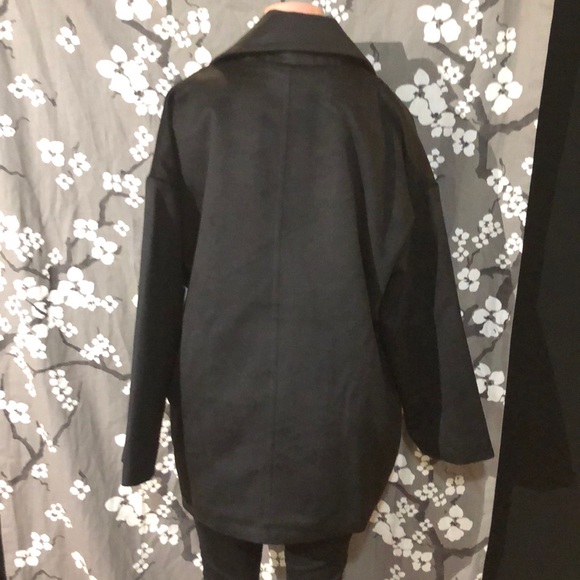 NWT JUICY COUTURE Oversizes Pea Coat Jacket - Picture 5 of 6